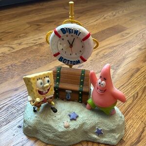 SPONGEBOB SQUAREPANTS BIKINI BOTTOM TALKING ALARM CLOCK
